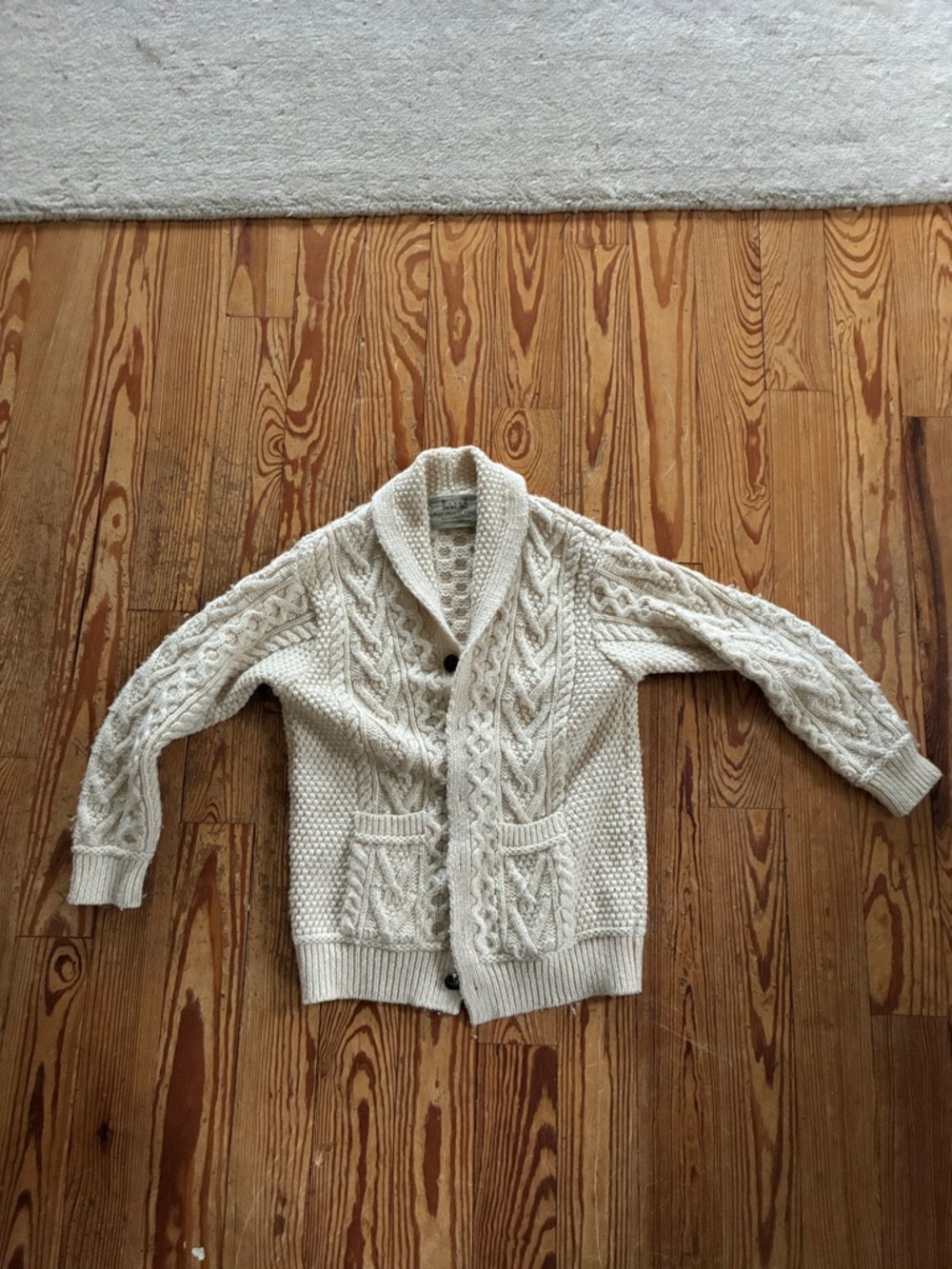 100% merino wool sweater